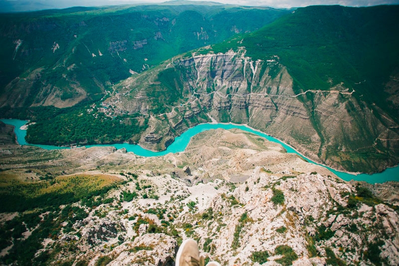 Море в горах дагестана